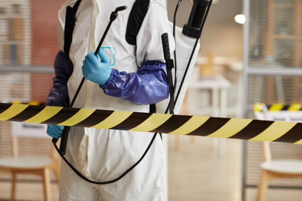 Professional Unattended Death Cleanup technician working in Mansfield, WA